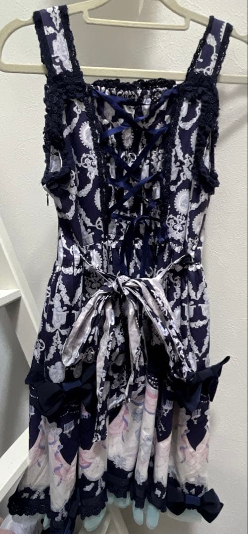 BABY サーカス柄JSK ＆ ボンネットセット