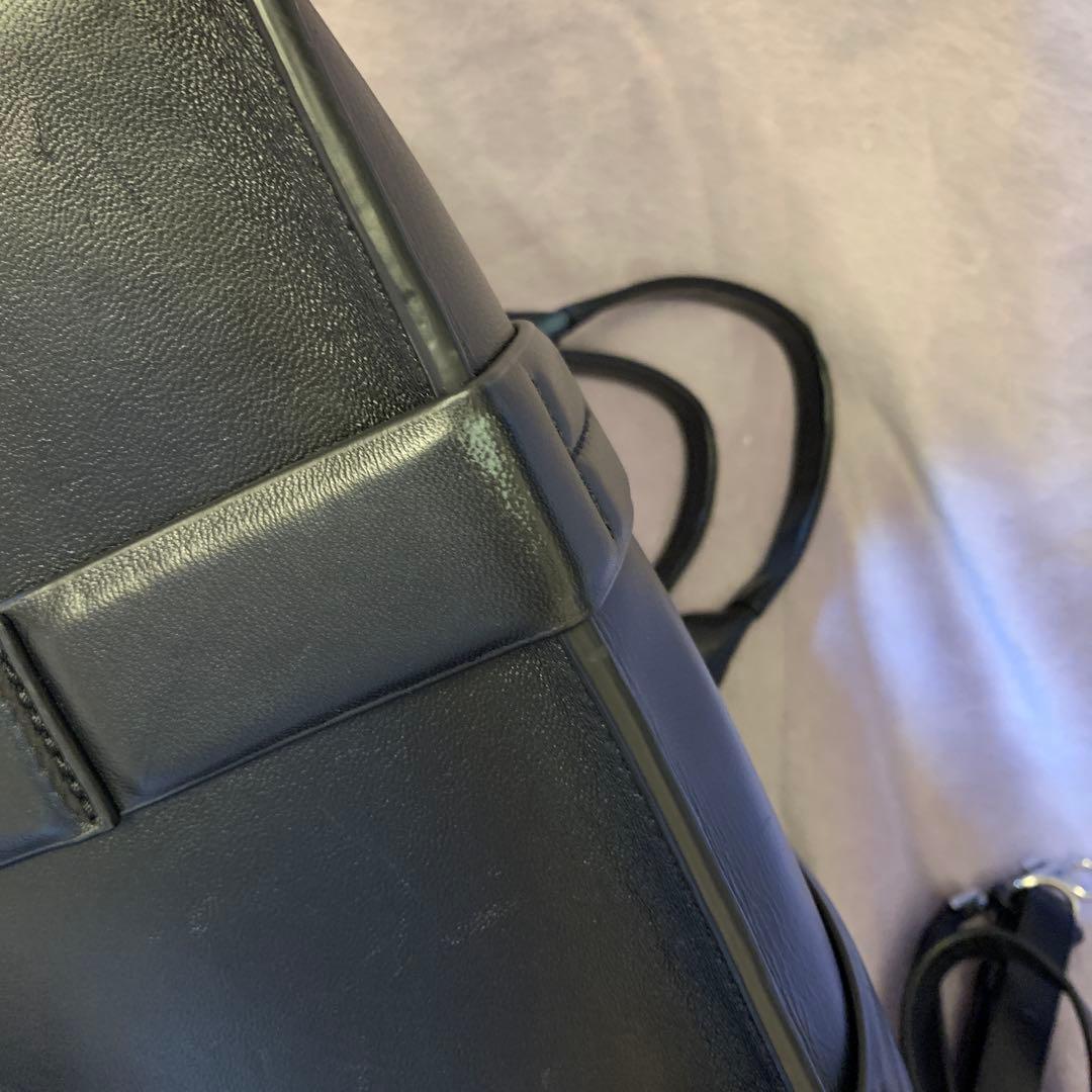 Theory 本革バッグ黒