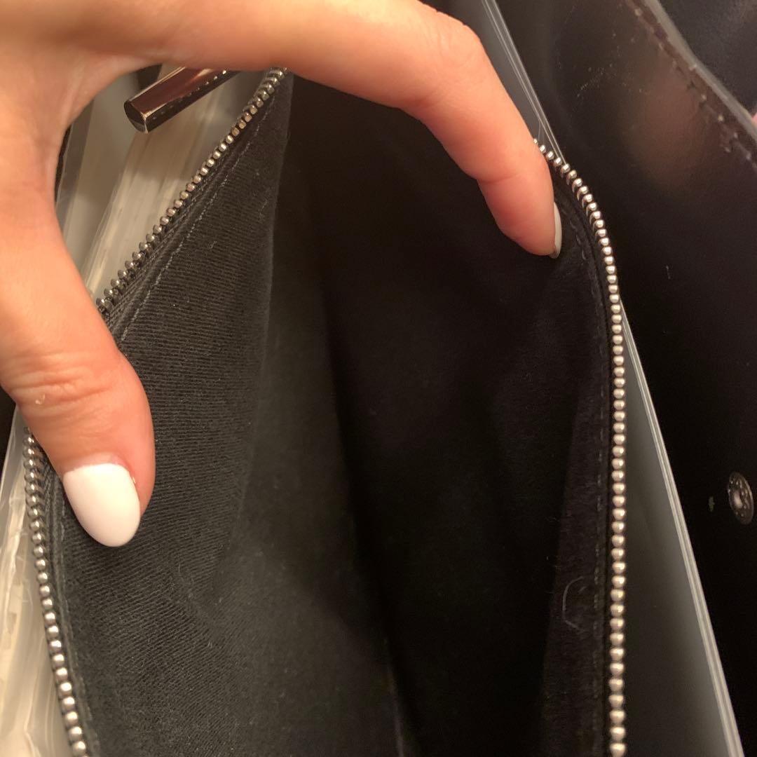 Theory 本革バッグ黒