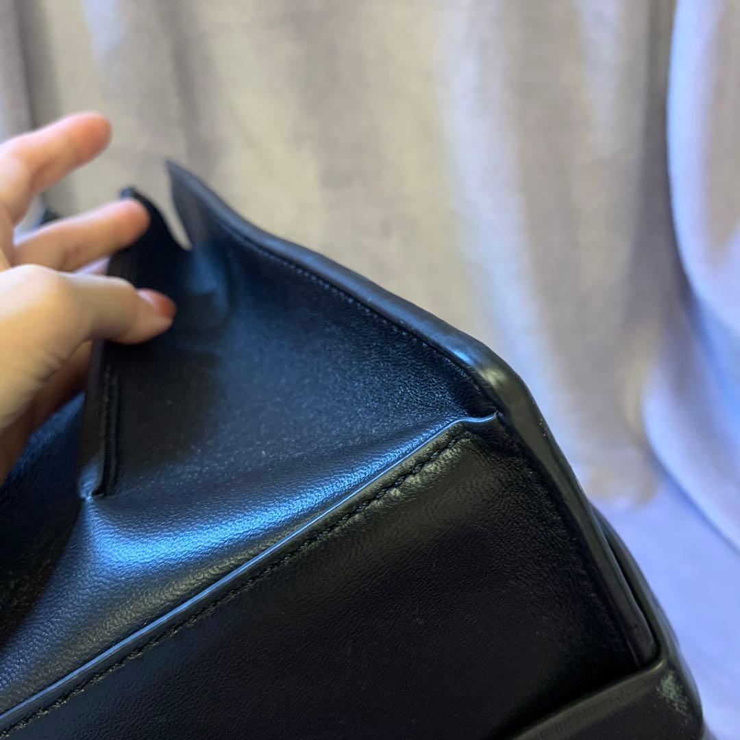 Theory 本革バッグ黒