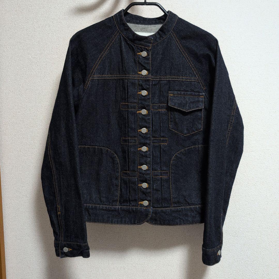 美品　si-si-si comfort　ベーシックデニムジャケット