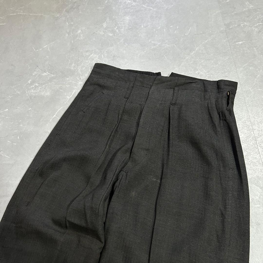 50s ヴィンテージ ツータックスラックス DEPONIRT ワイド ロカビリー