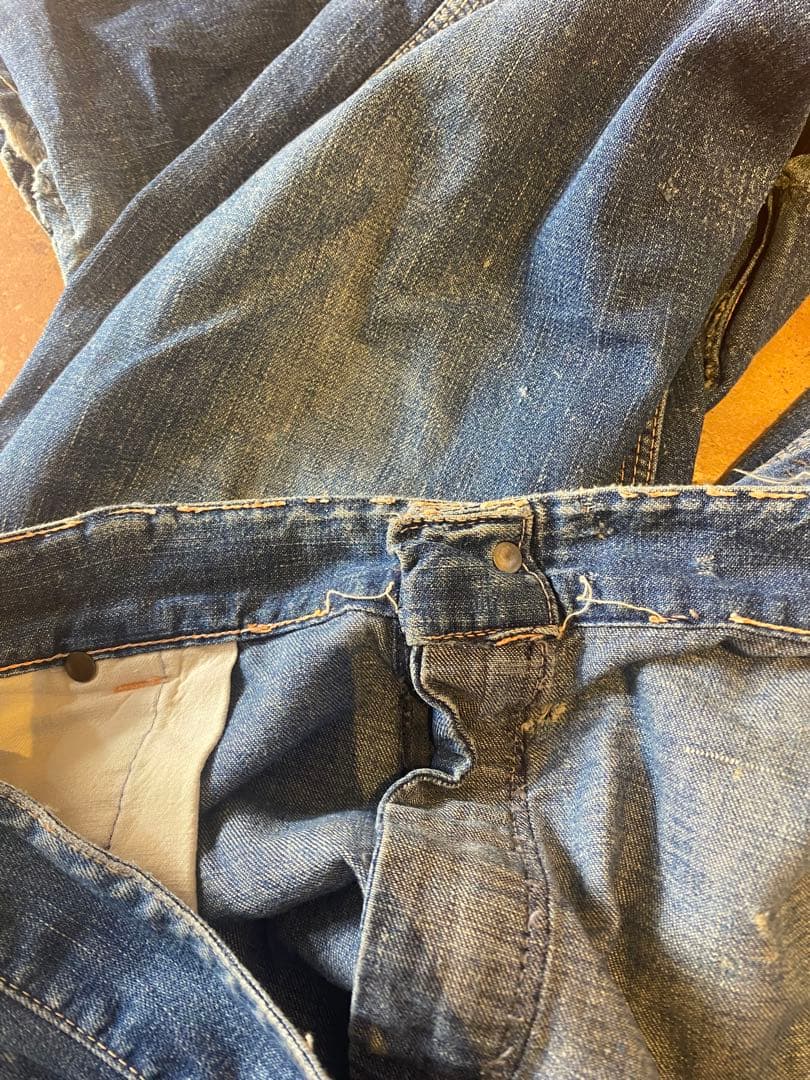 60s ？ペインターパンツ　ヴィンテージ　古着　ボロ