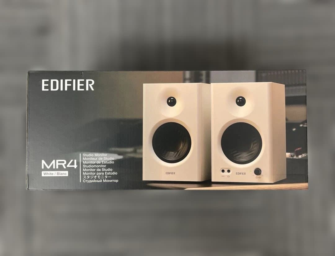 261503 Edifier MR4 スピーカー　ホワイト