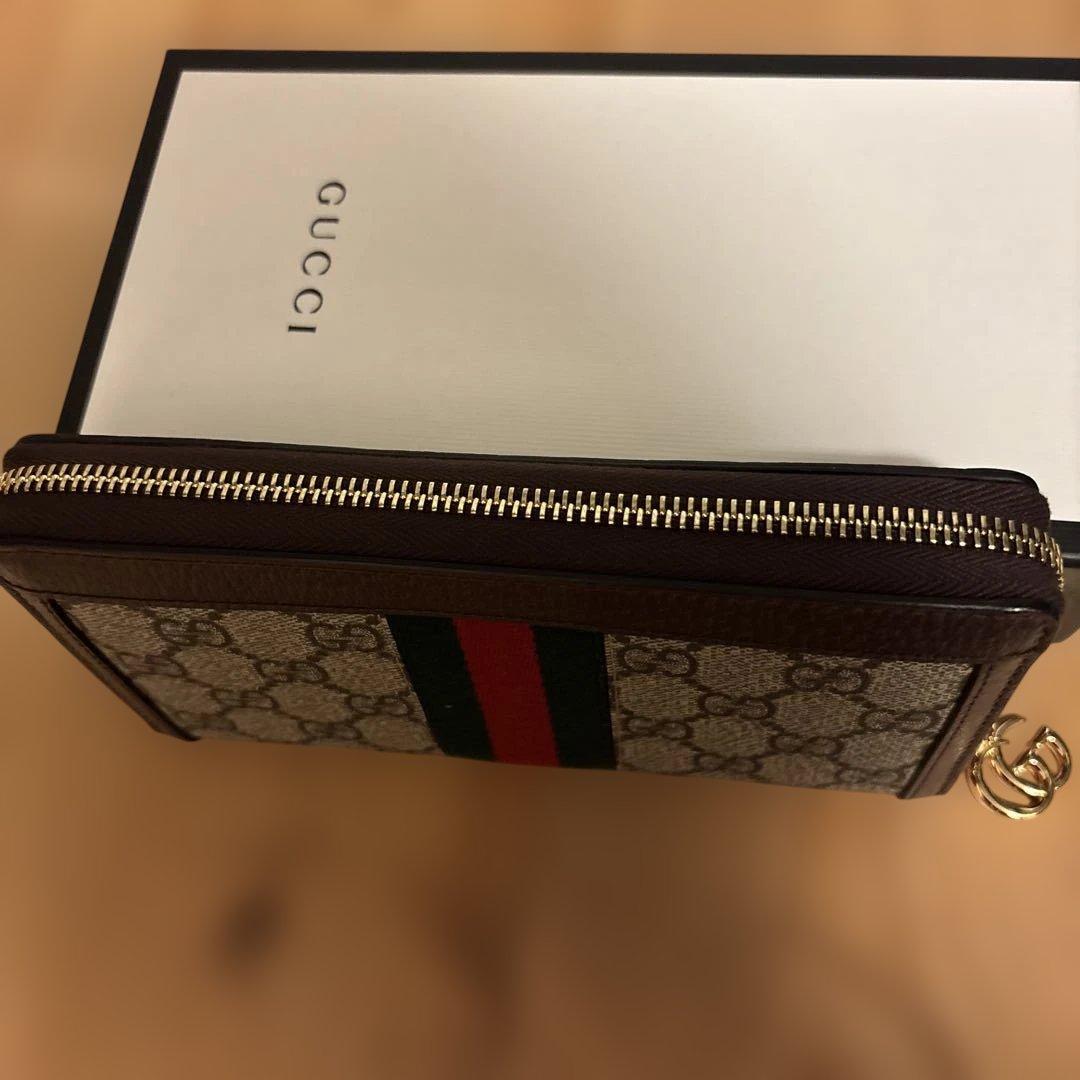 中古⭐️美品⭐️GUCCI オフィディア GG ジップアラウンドウォレット ‎