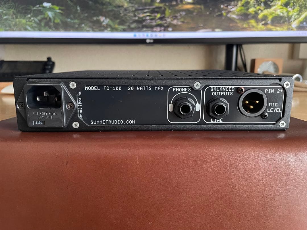 Summit Audio TD-100 真空管プリアンプ