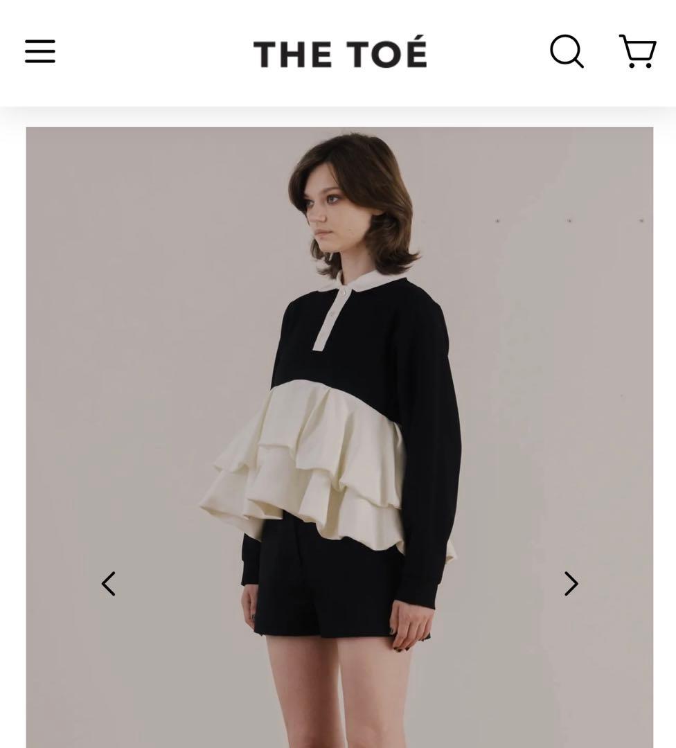 the toe Hydra Peplum Tops sサイズ