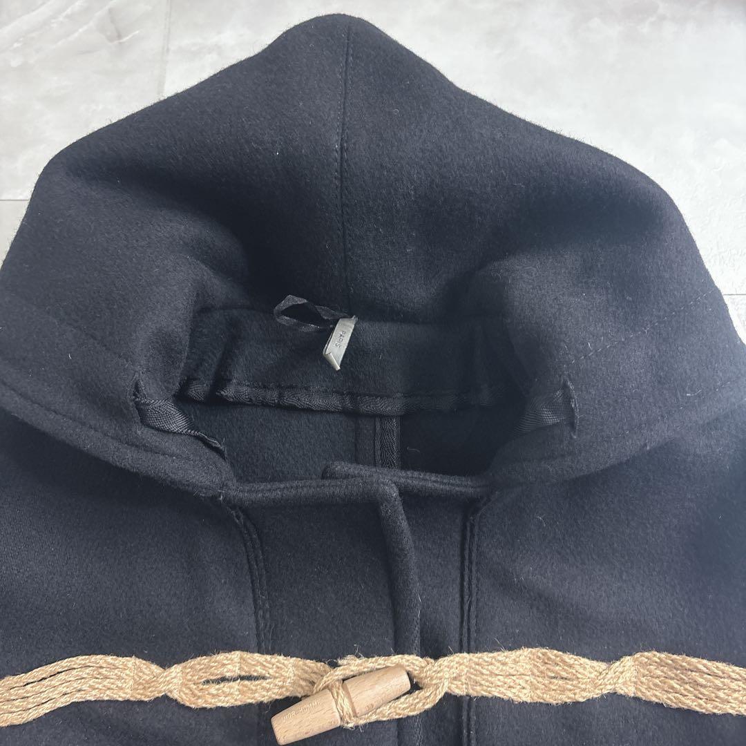 ディオールオム　2006 エディ　ダッフルコート　ブラック　サイズ44