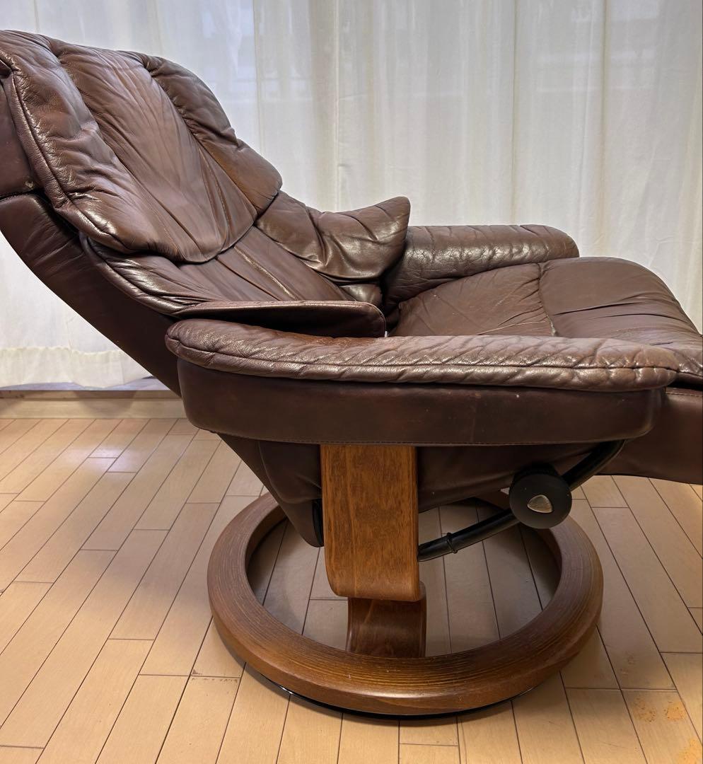 ②エコーネスEKORNES レノRENO ストレスレスチェア