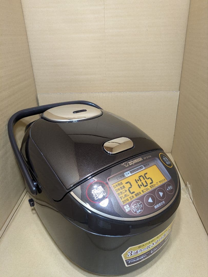 ZOJIRUSHI NP-ZH10A-TD 圧力 炊飯器 1L 展示品 象印