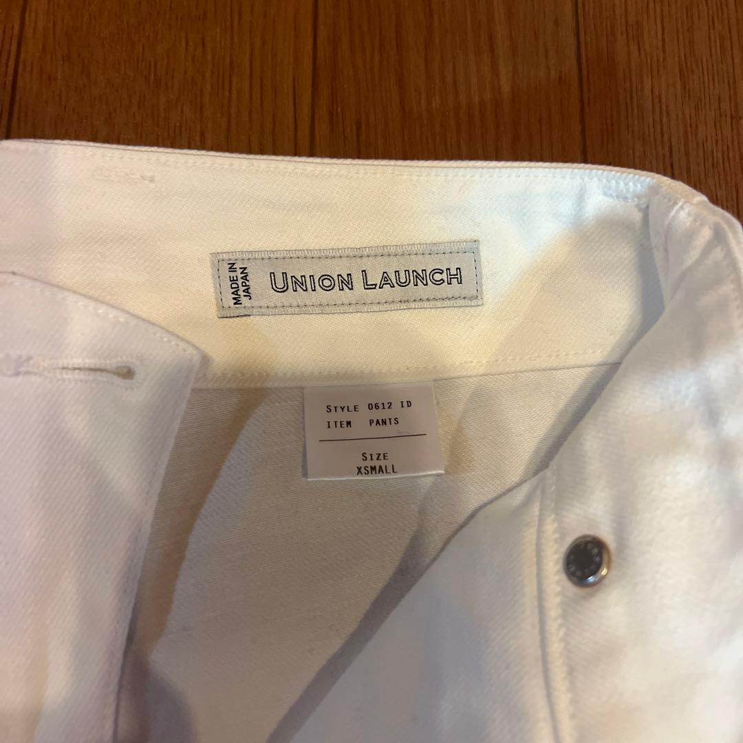 UNION LAUNCH パンツ XS ホワイト