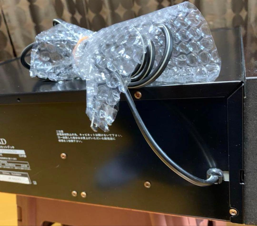 【中古】A&D GX-Z7100LTD 3ヘッドカセットデッキ 限定版リモコン付