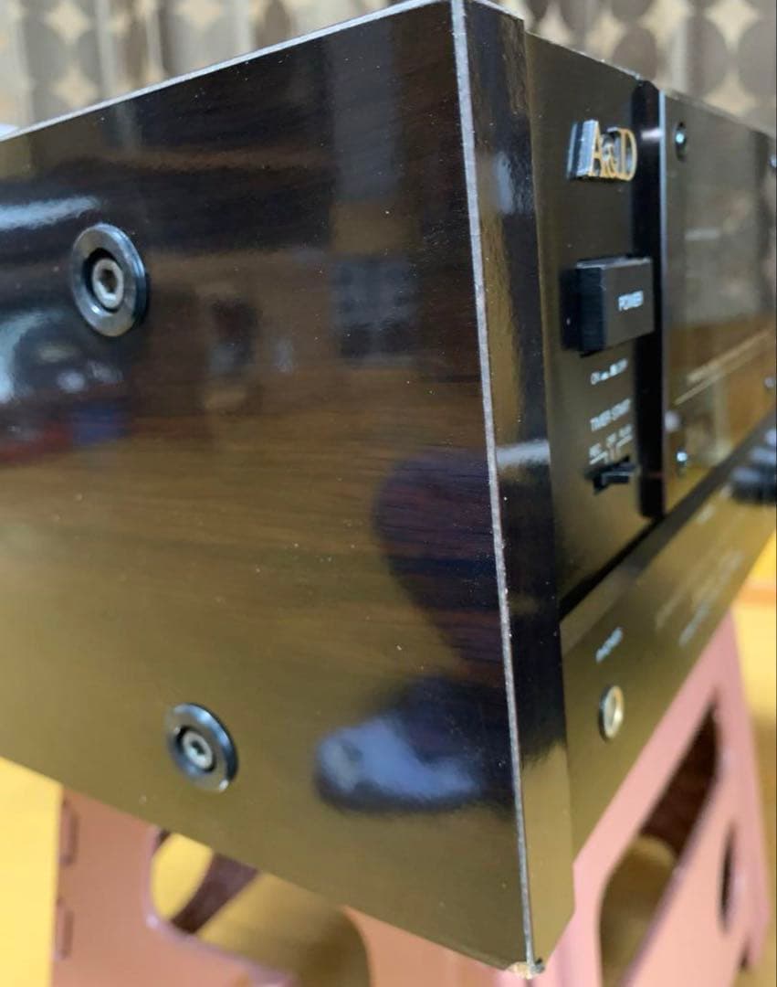 【中古】A&D GX-Z7100LTD 3ヘッドカセットデッキ 限定版リモコン付