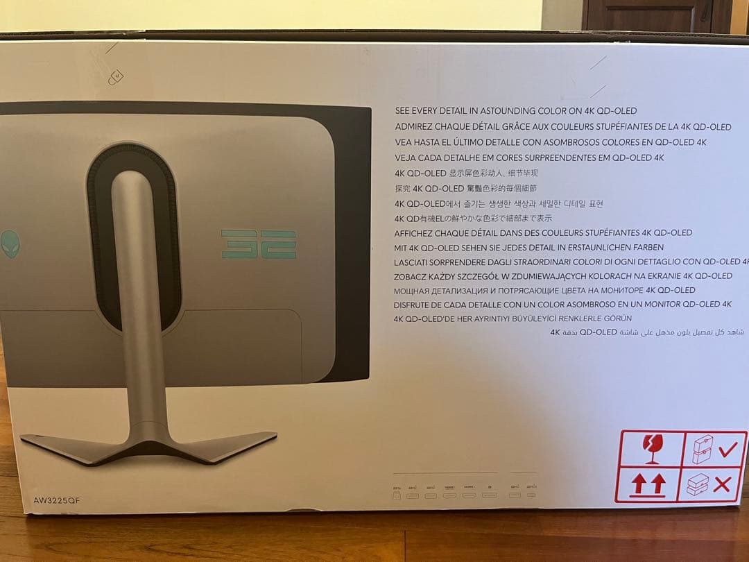 [新品同様]有機EL ゲーミングモニター Alienware AW3225QF