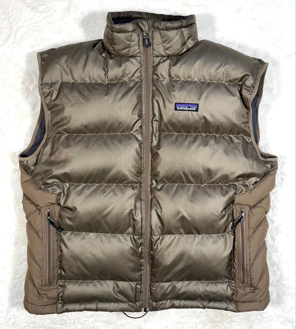 パタゴニア patagonia ダウンベスト カーキ オリーブ L