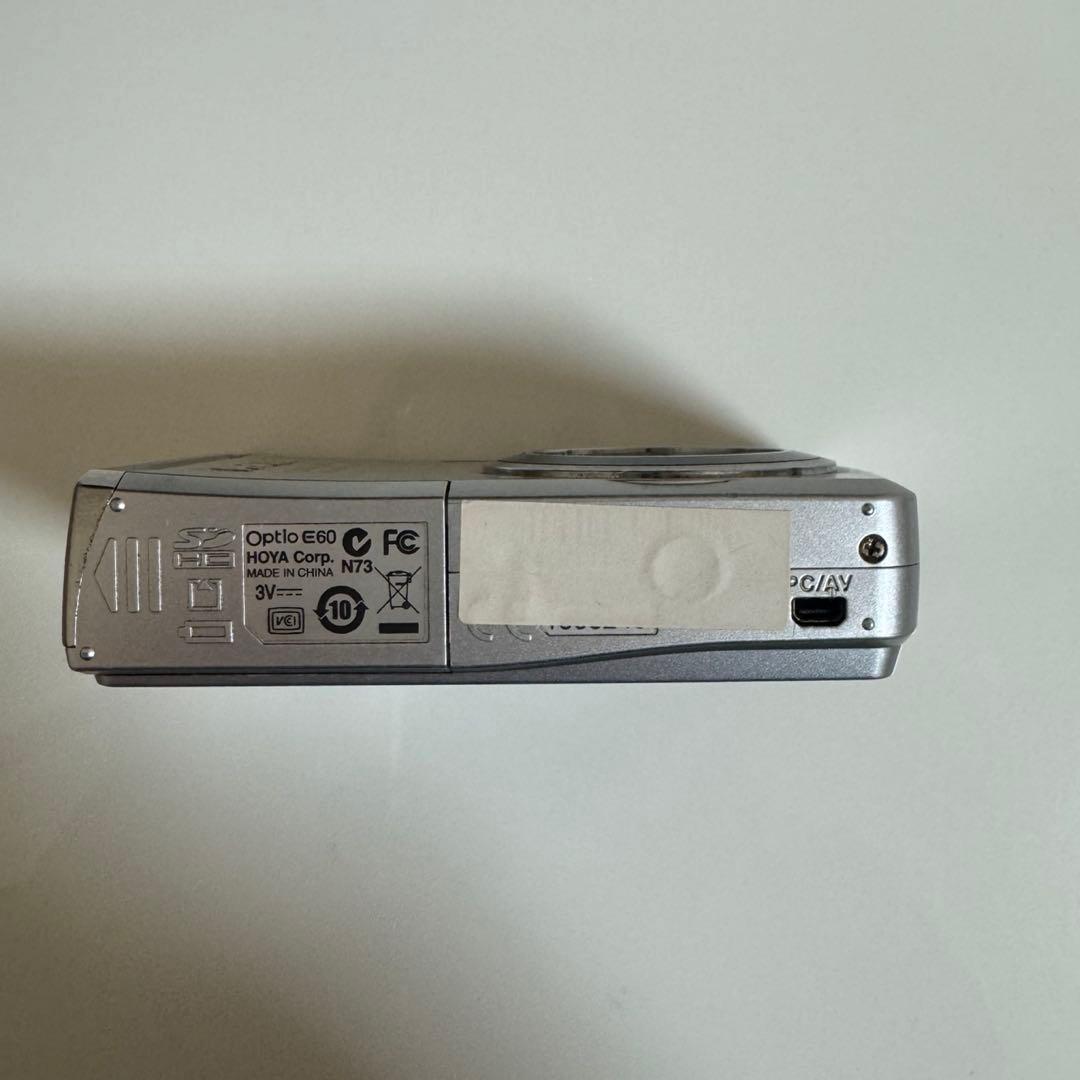 PENTAX Optio E60 デジタルカメラ シルバー