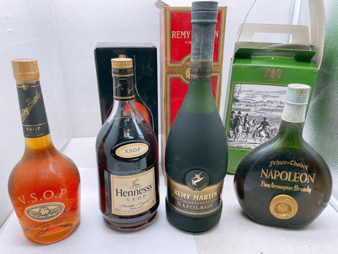 【4本】未開栓 古酒 V.S.O.P Hennessy REMY
