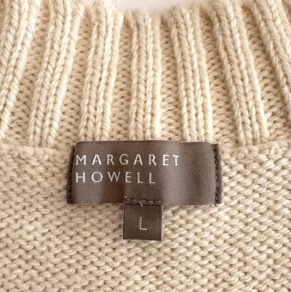 マーガレットハウエル \"CHUNKY BOTTLENECK JUMPER\"