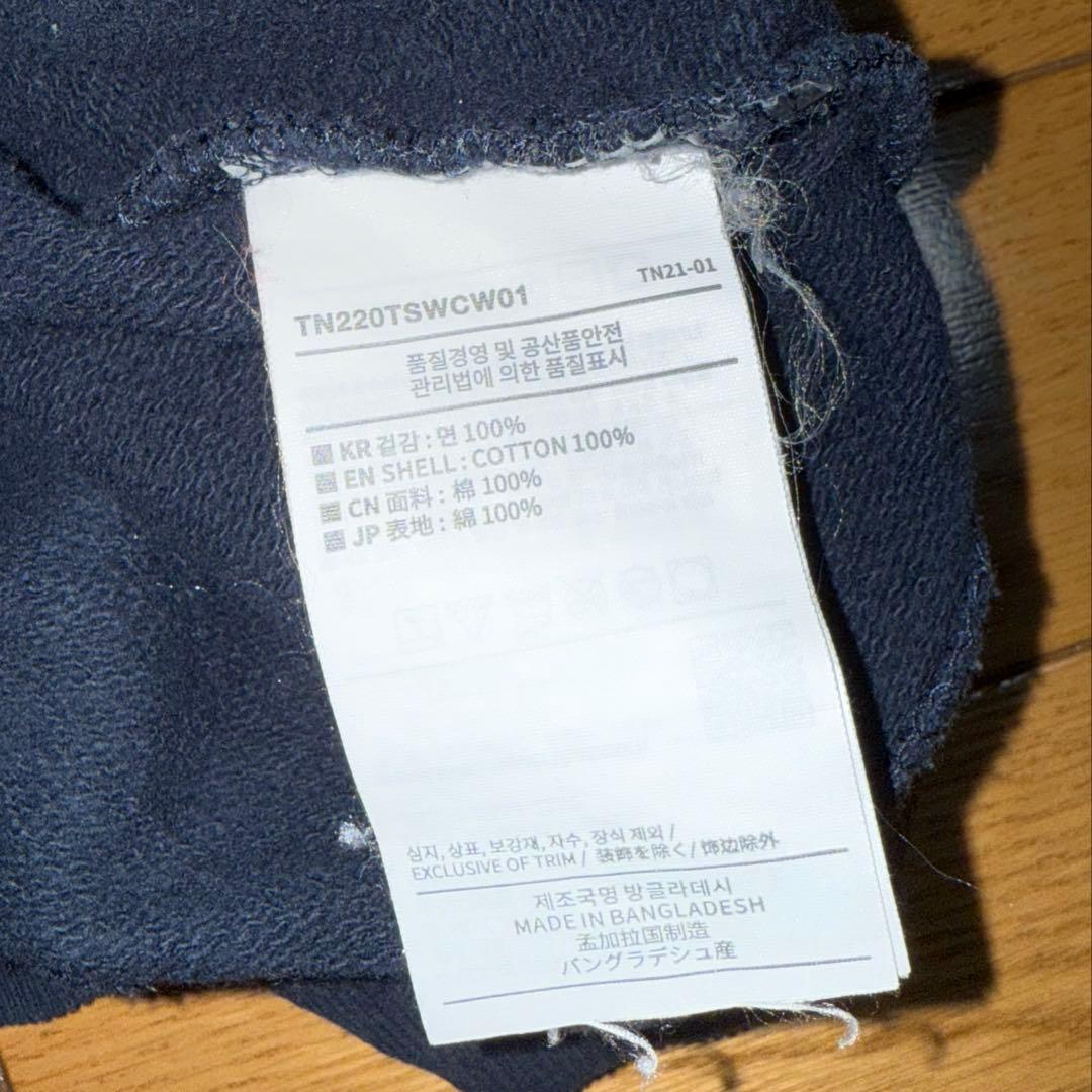 thisisneverthat ネイビー トレーナー Sサイズ