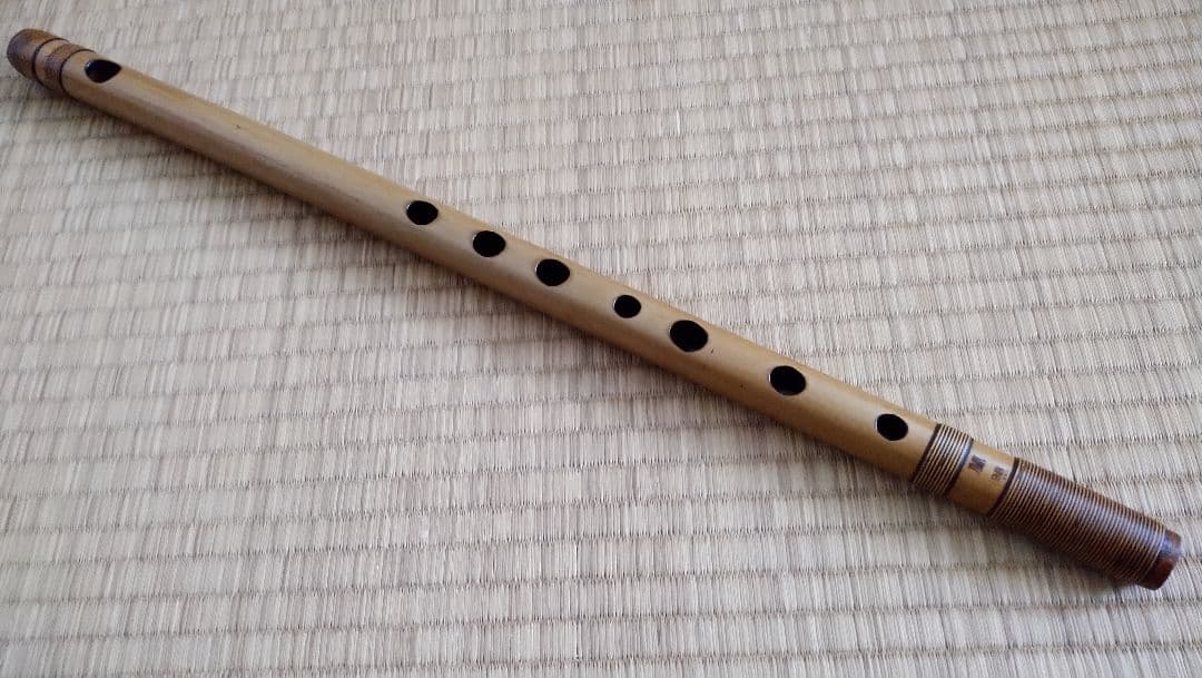 蘭照銘 唄用篠笛 六本調子 天地巻き