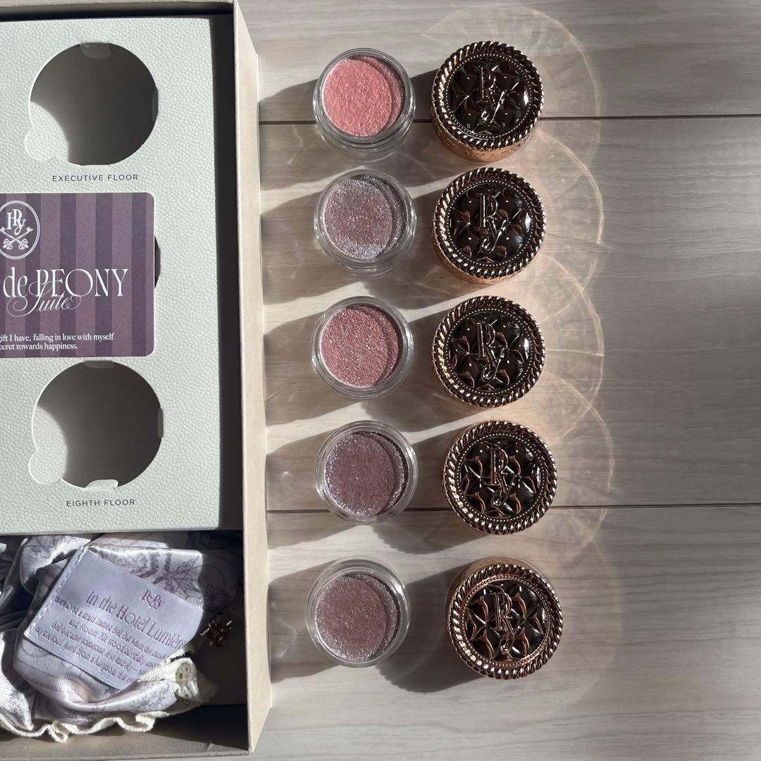 ゆ*読様 HOTEL de PEONY パウダーアイシャドウ 6色セット