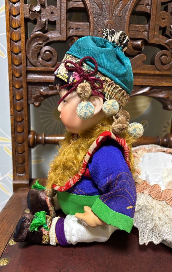 アンティークビスクドール JDケストナー アジアンベビードール243