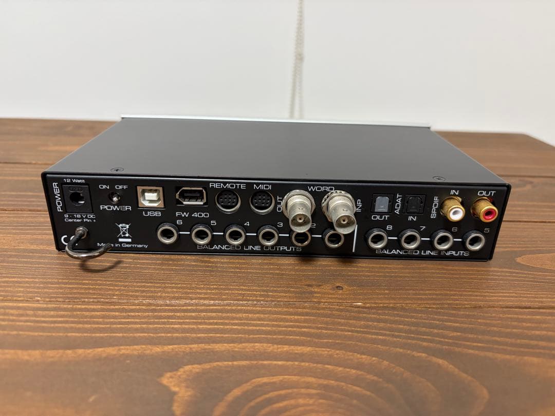 DTM・DAW RME Fireface UCX