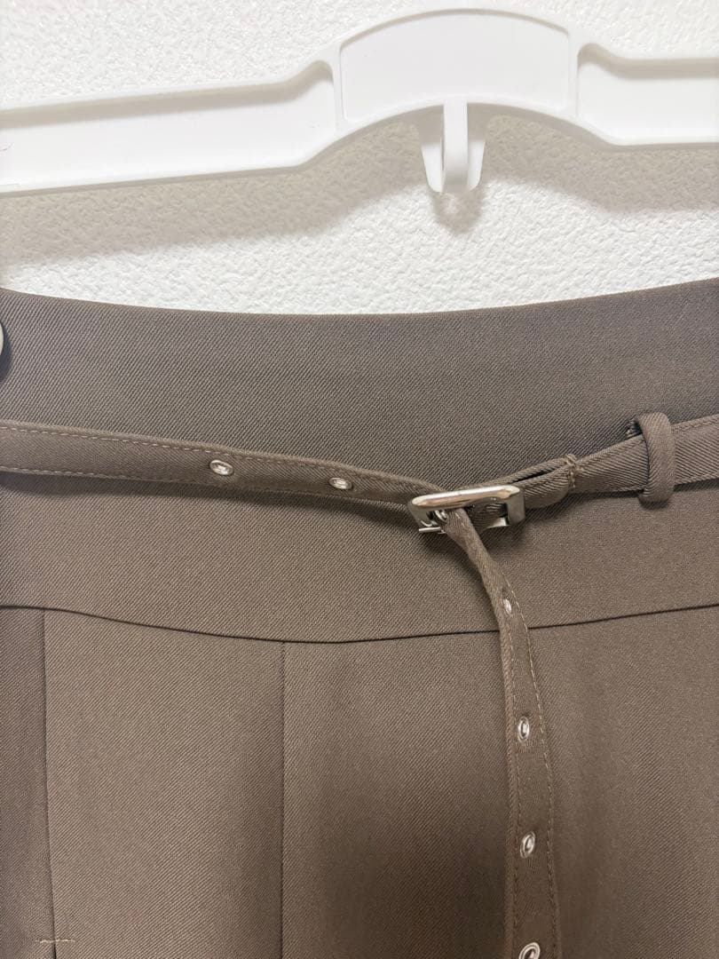 Darich セミワイドプリーツテーラードミニスカート