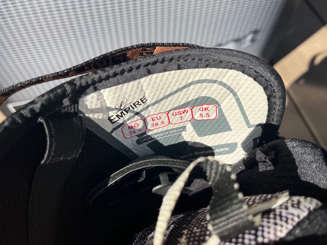 DEELUXEディーラックス EMPIRE スノーボードブーツ 黒 7