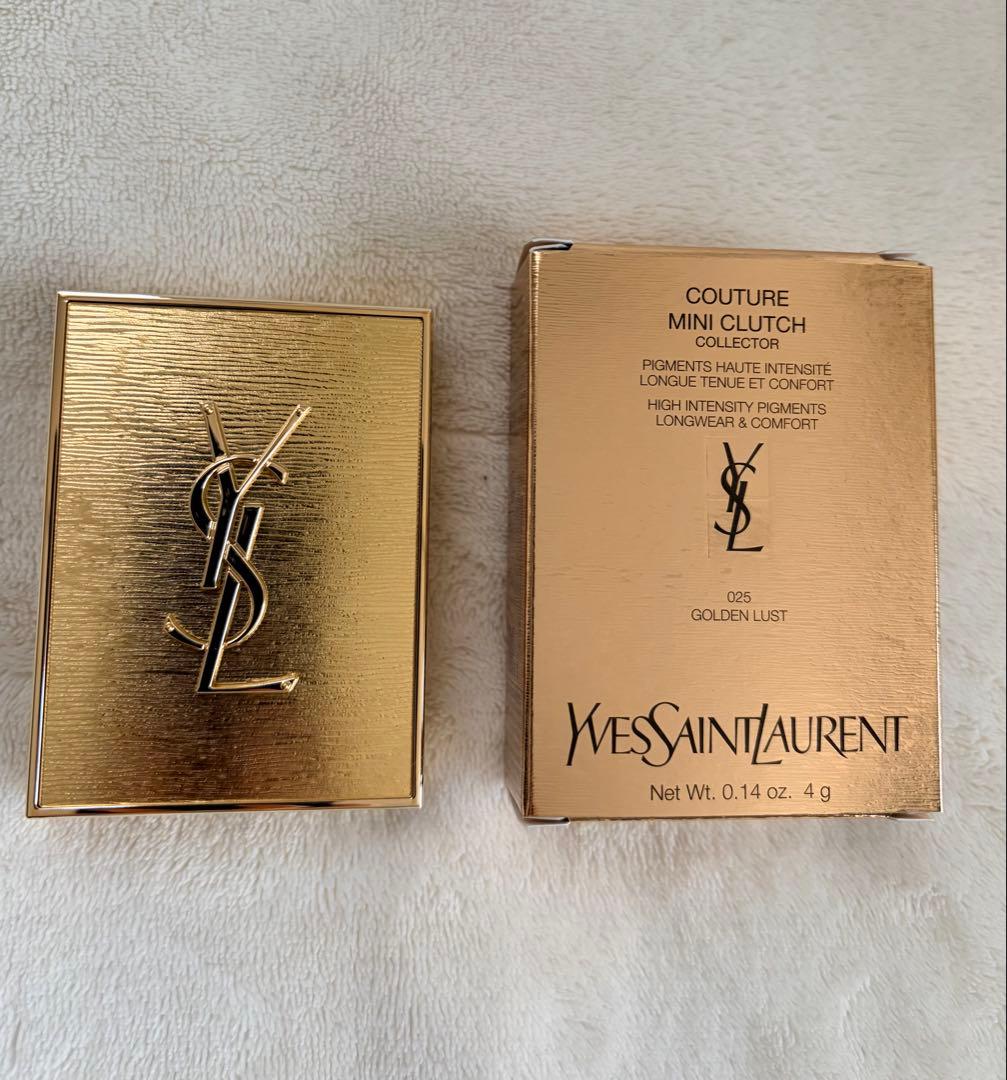 【限定】Yves Saint Laurent クチュールミニクラッチ 025
