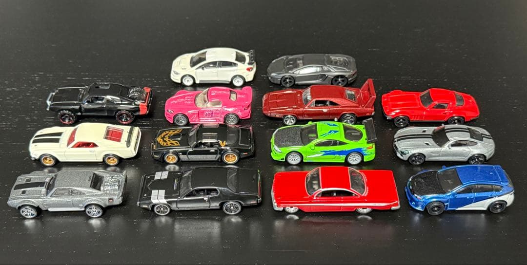 ホットウィール ワイルドスピード 14台