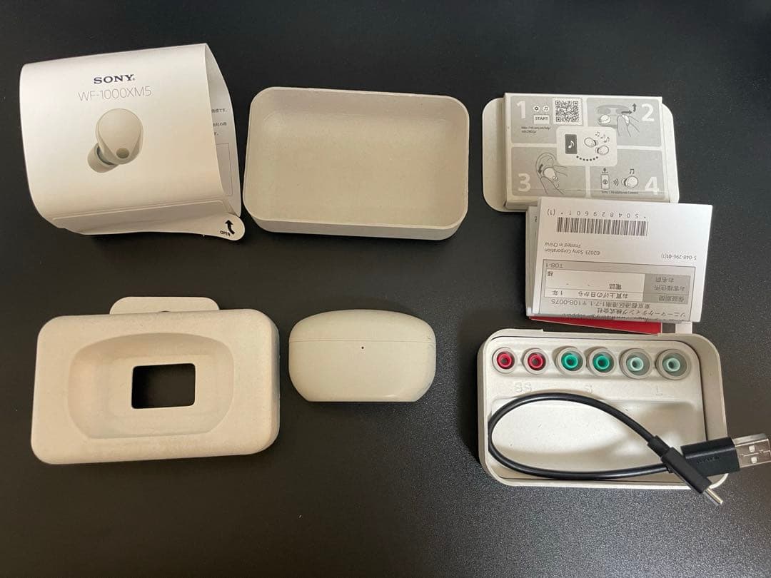 Sony WF-1000XM5 プラチナシルバー