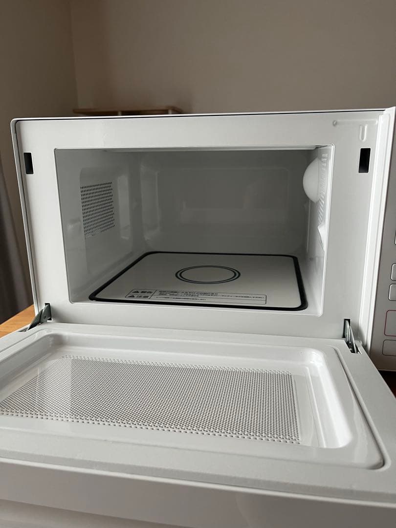 無印良品 電子レンジ MJ-SER18A 未使用品