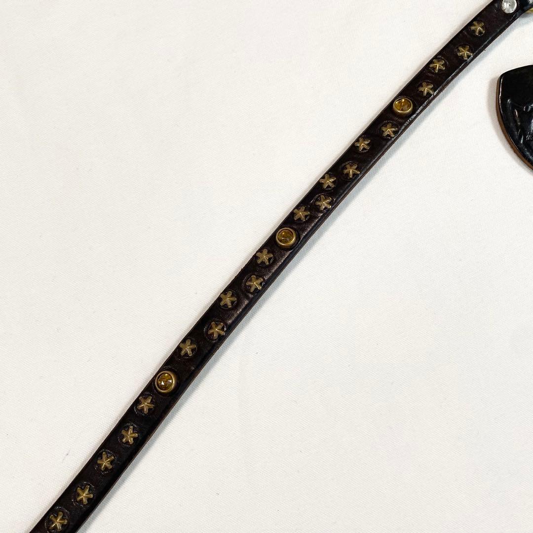 【希少】HTC レザー スタッズ ウォレット コード MADE IN USA