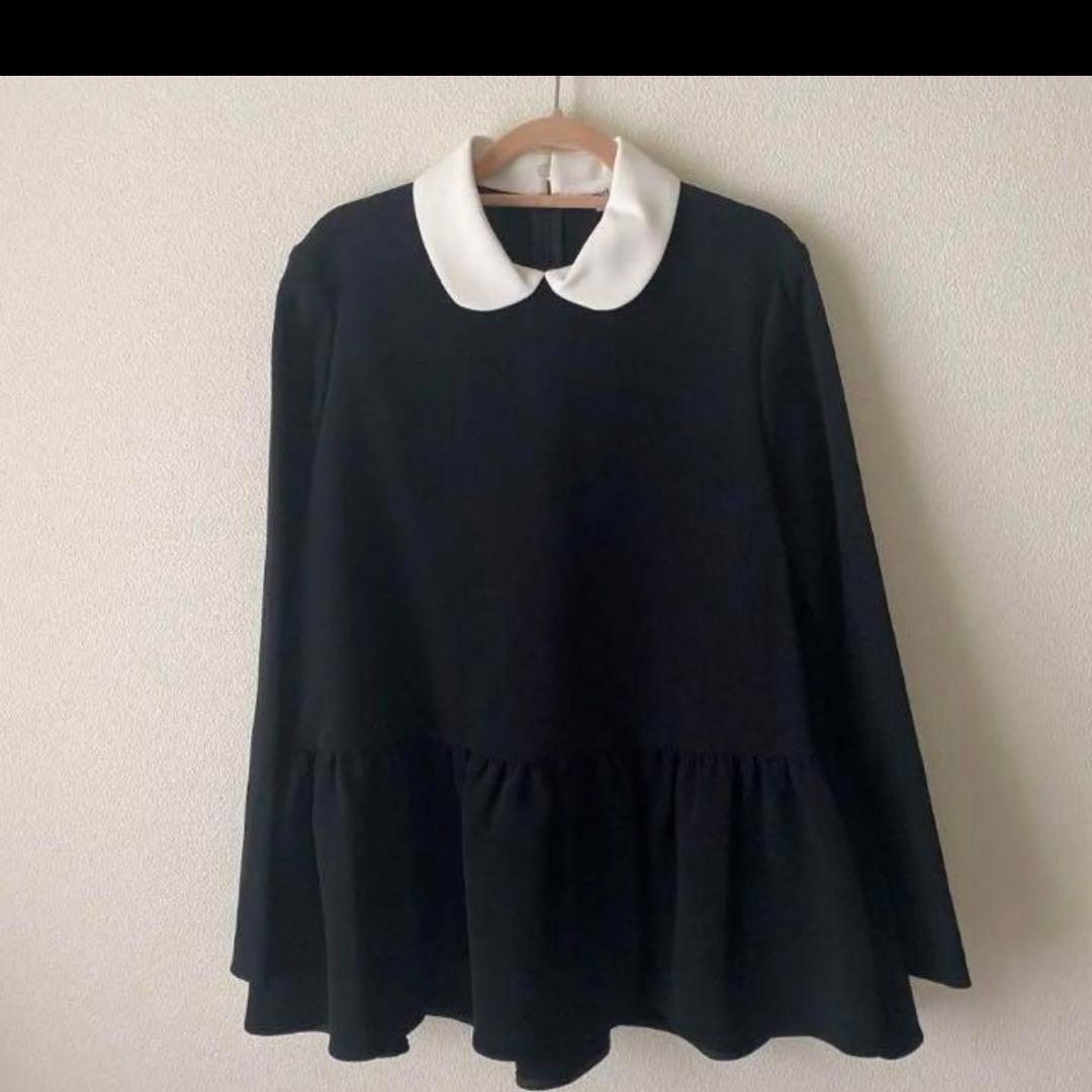 yori ラウンドカラードレスブラウス【新品、未使用】36