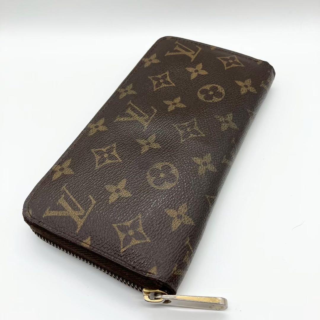 【とも】ジッピーウォレット モノグラム ブラウン