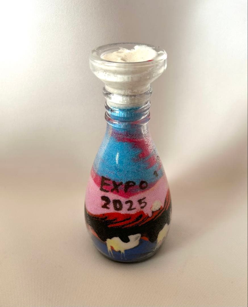 新品・希少 関西EXPO2025 ヨルダン サンドアート（ヨルダン周遊マップ付）