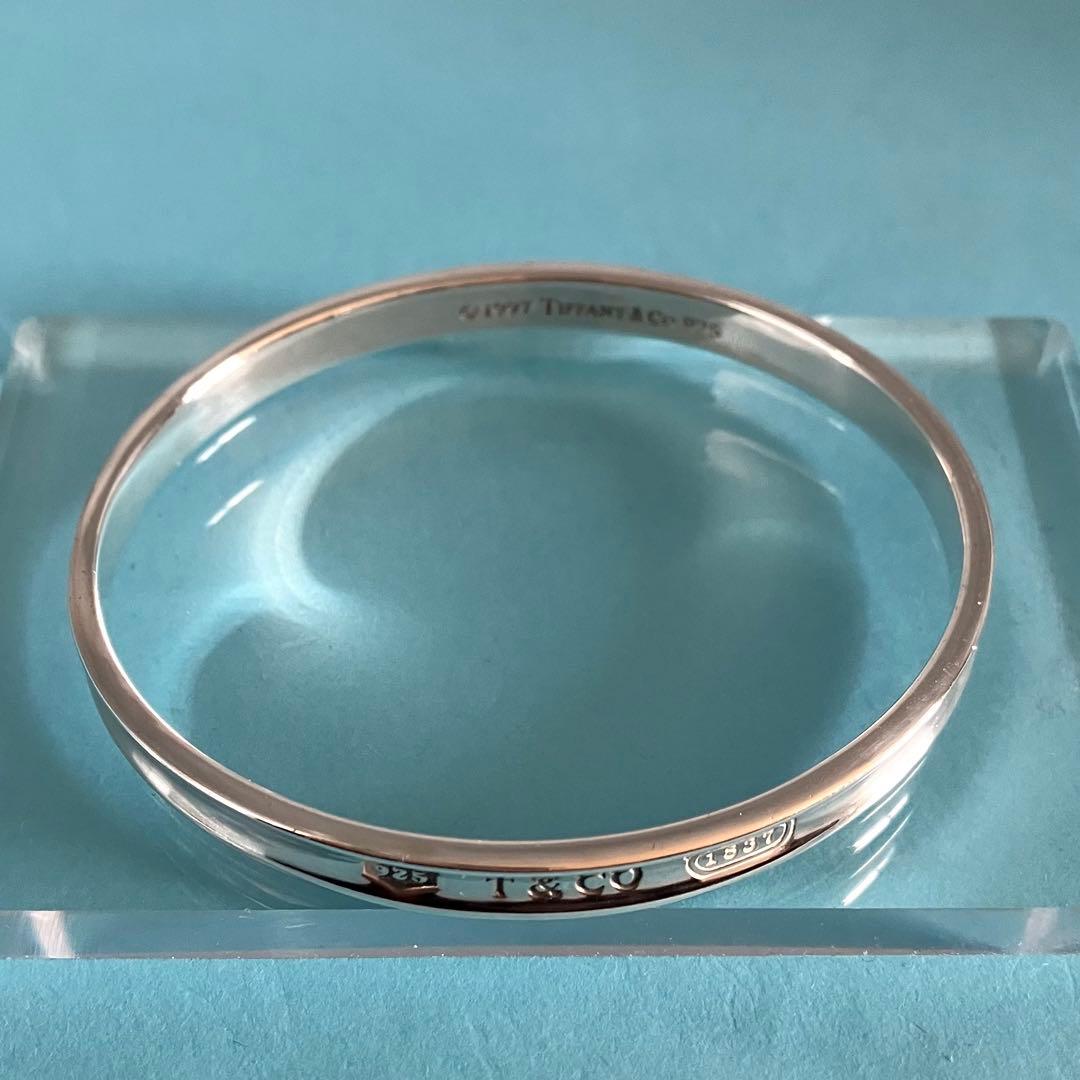 TIFFANY＆Co 1837 ナロー バングル 手首周り19cm SV925