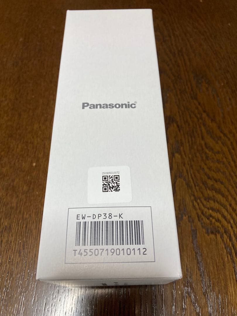 パナソニック 音波振動ハブラシ ドルツ EW-DP38-K(ブラック)