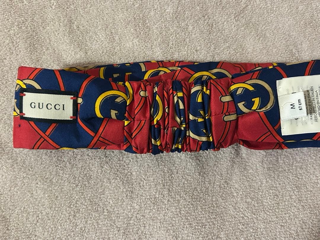 最終値下げ！美品　GUCCIグッチ　ヘアバンド