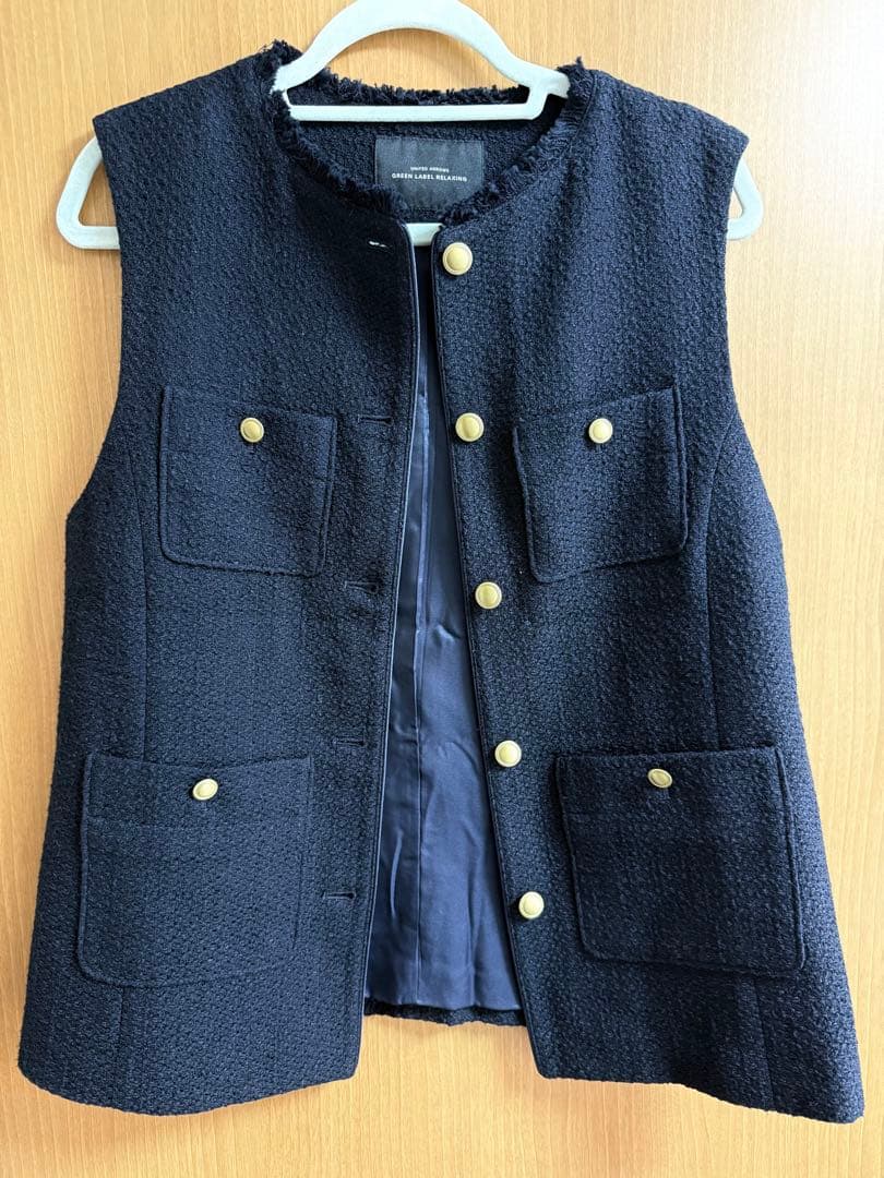 新品 ユナイテッドアローズ グリーンレーベル ジャケット ネイビー