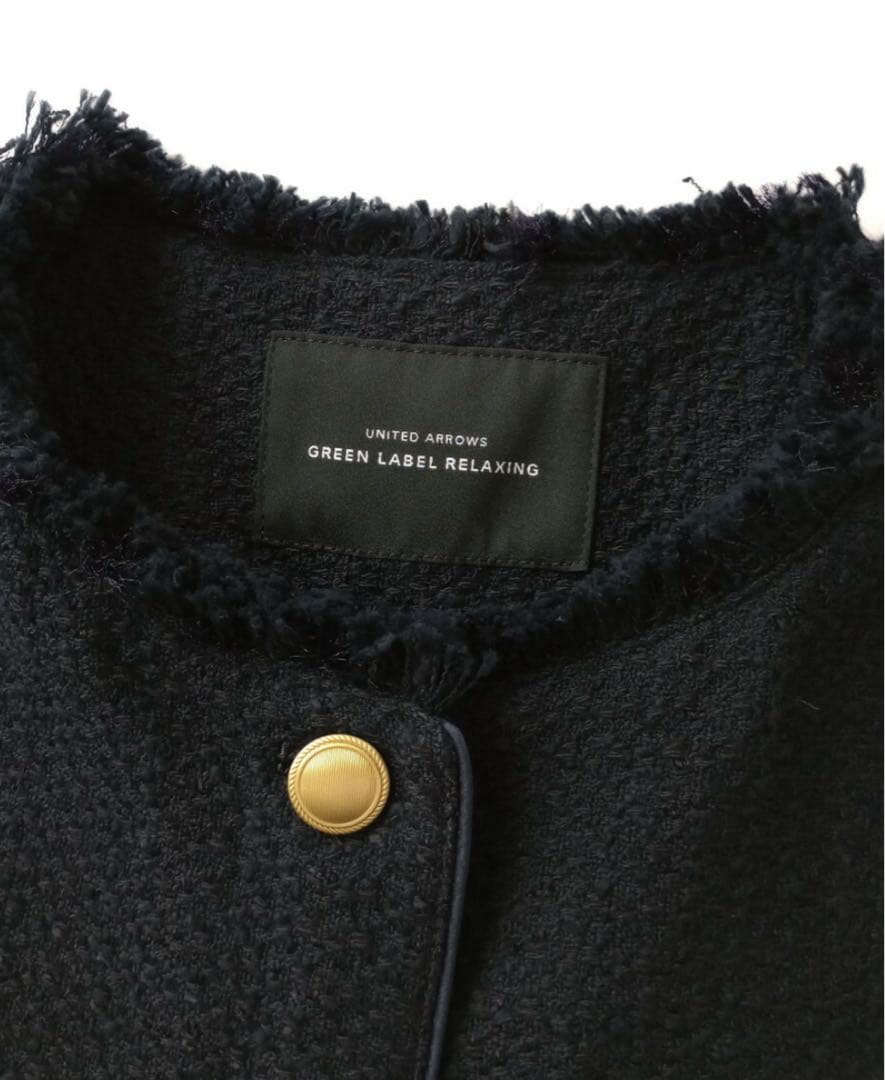 新品 ユナイテッドアローズ グリーンレーベル ジャケット ネイビー