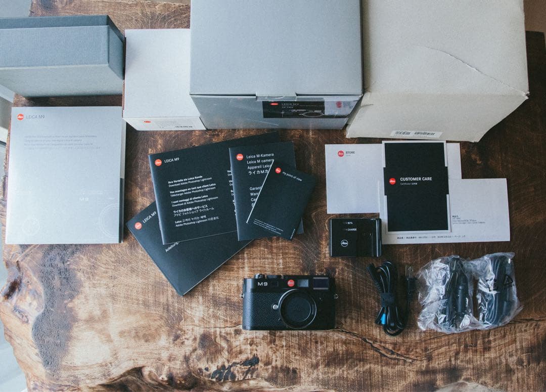 K*K様 Leica M9 銀座店OH済み（20.5万円） ブラック CCDセン