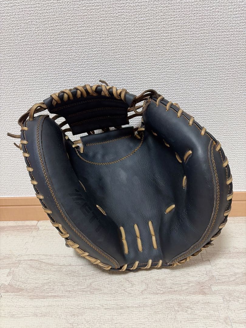 ハサミ軟式 キャッチャーミット プロステイタス 中村モデル