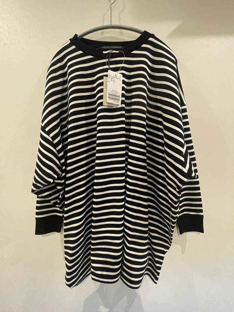 FRAMeWORK onit オニット別注OVERSIZEボーダーロングスリーブ