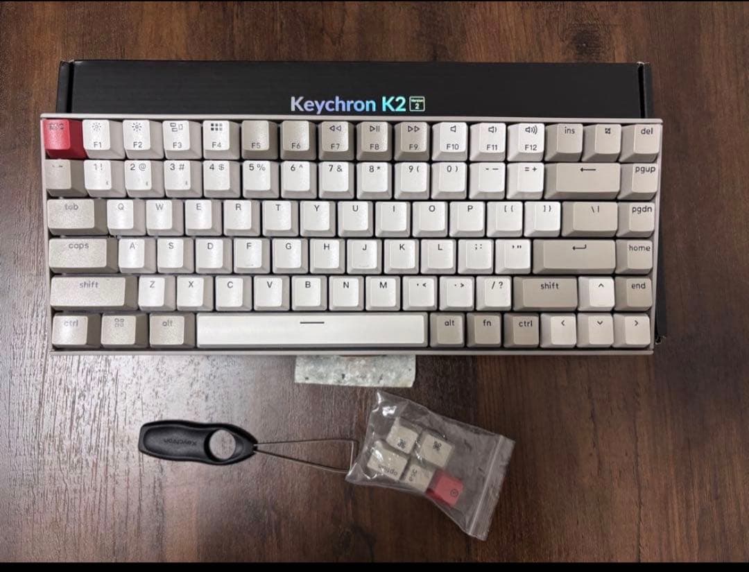 Keychron K2 V2 青軸ノンバックライトキーボード