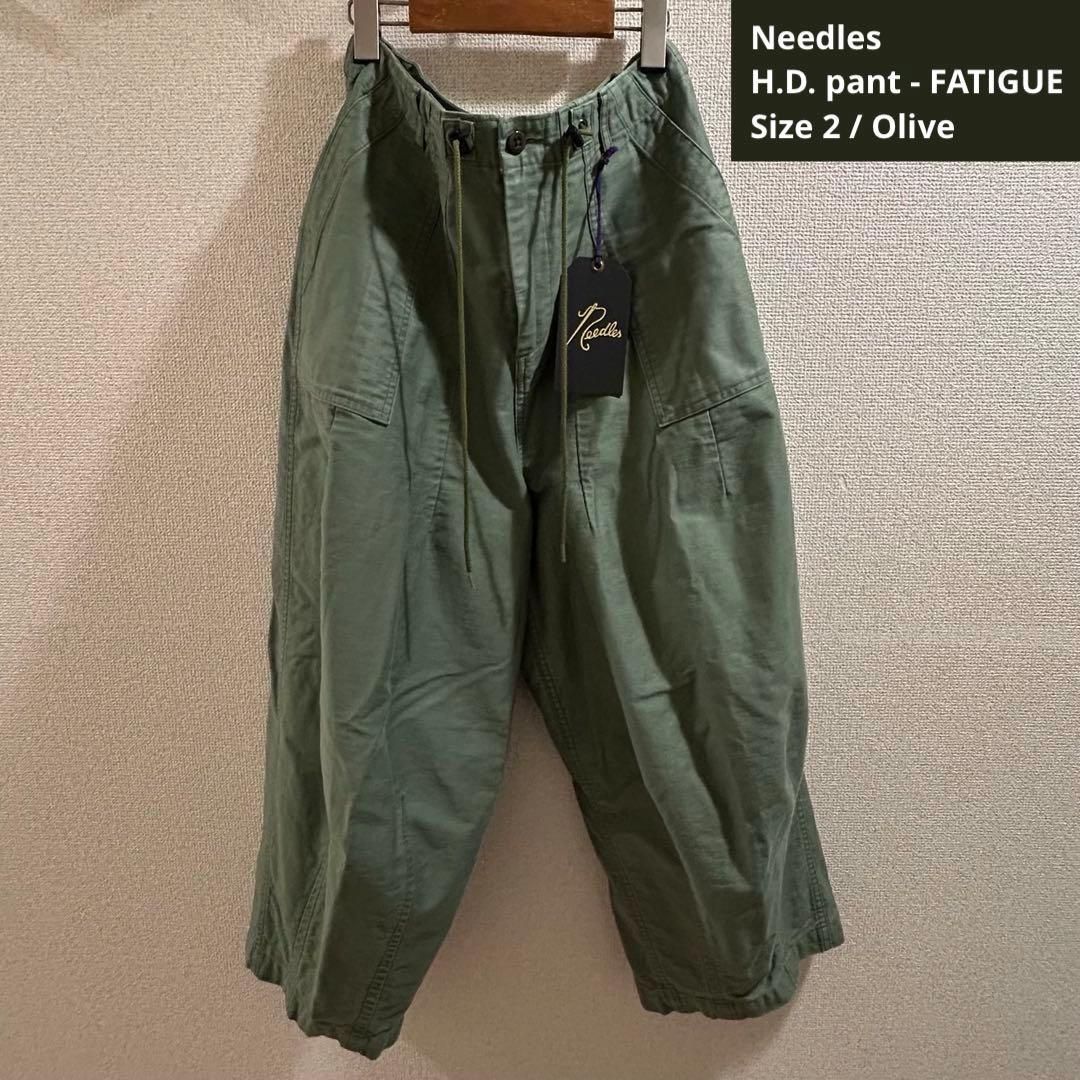 【のり弁大好き】Needles H.D. pant ファティーグ