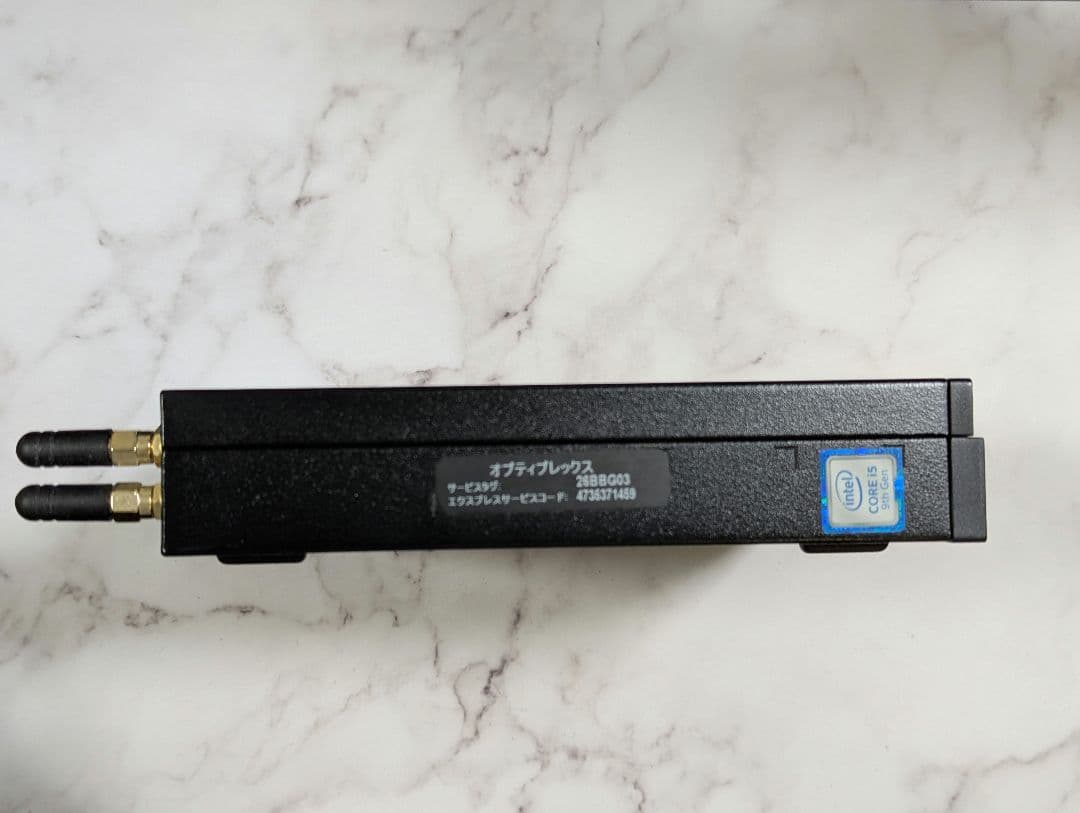 ミニPC DELL OPTIPLEX 3070 micro/core i5 9500T