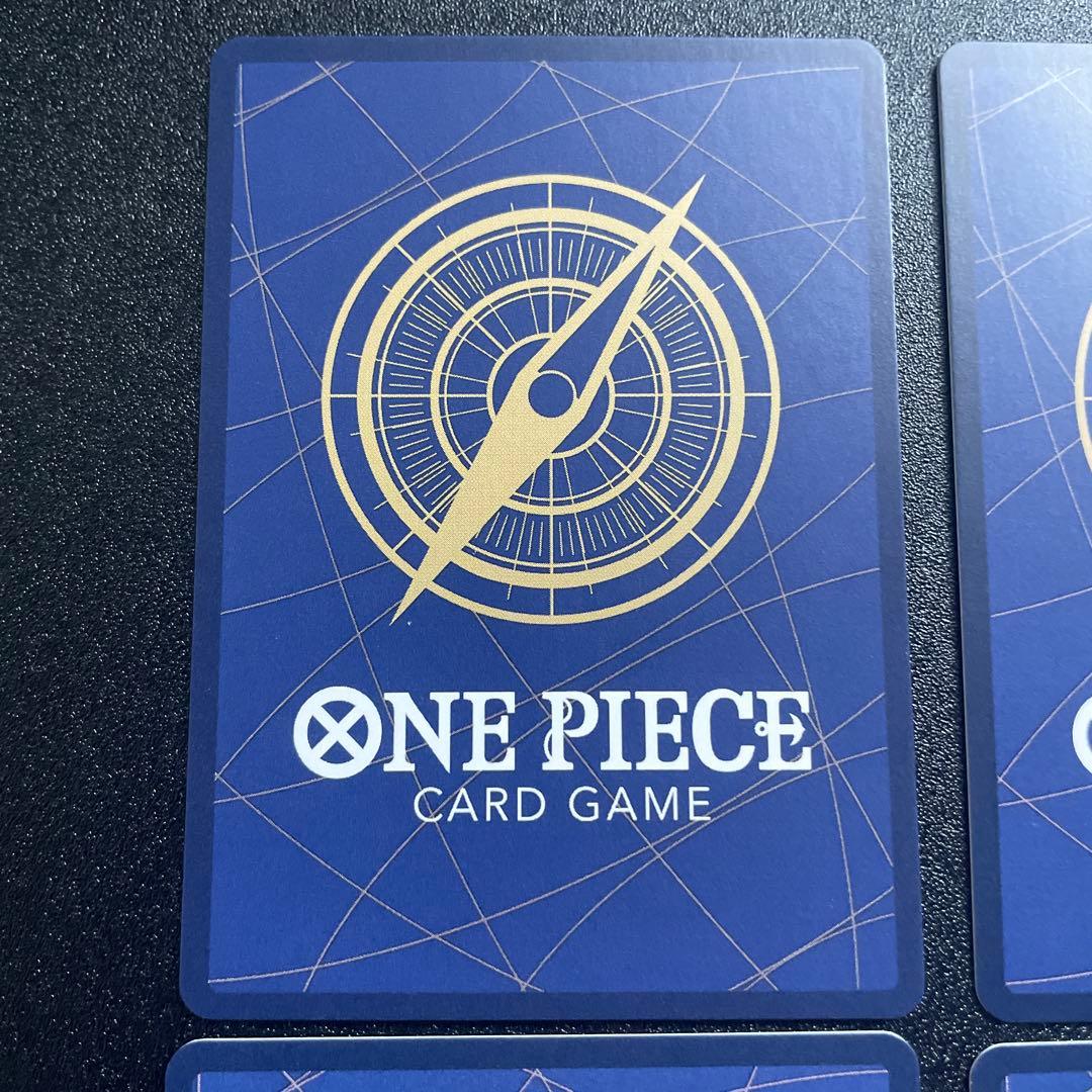 ゴムゴムの業火拳銃 パラレル 4枚セット　ゴムゴムのレッドロック