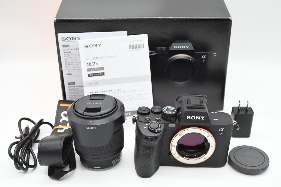 ★ほぼ新品★ SONY ソニー α7Ⅳ ILCE-7M4K レンズキット